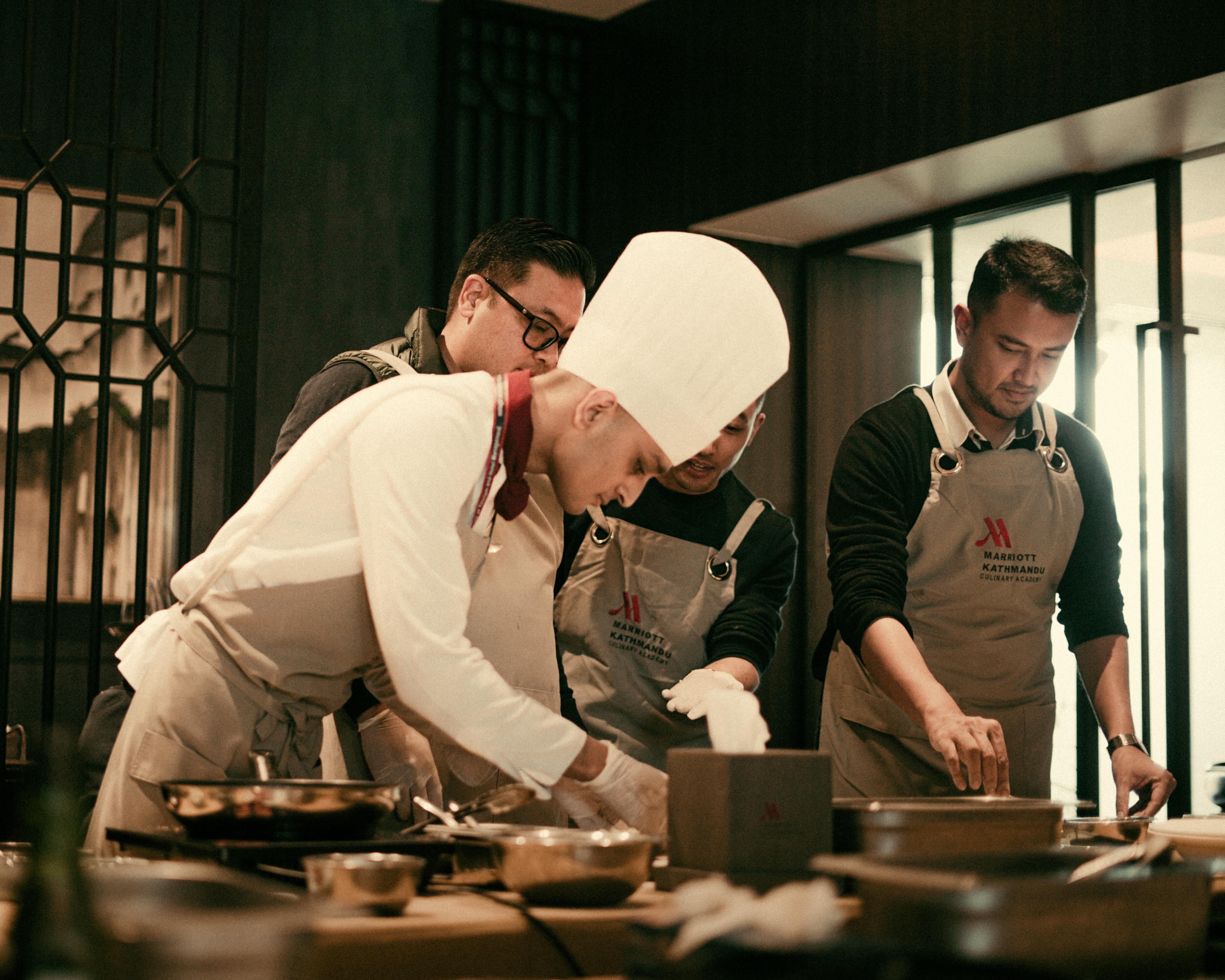 Chefs Working Together